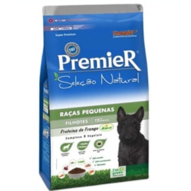 Ração Cães Premier Seleção Natural Filhotes Raças Pequenas 1kg Frango