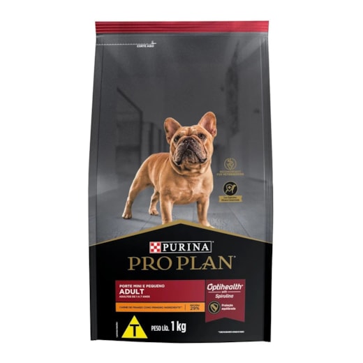 RACAO CAES PRO PLAN AD MINI/PEQ 01KG