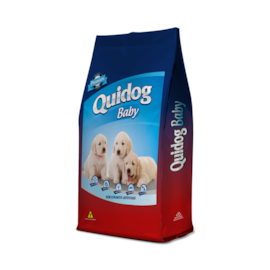 RACAO CAES QUIDOG BABY 25KG NATURAL