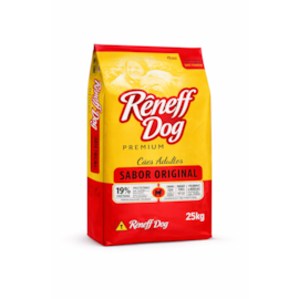 Ração Cães Reneff 25kg Original com 19% de Proteína