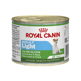 RACAO CAES ROYAL CANIN LATA LIGHT AD 195GR