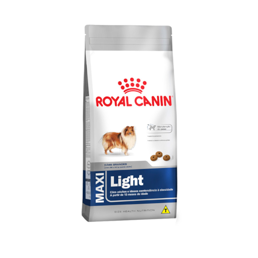 RAÇÃO CÃES ROYAL CANIN MAXI LIGHT 15KG