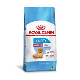 RACAO CAES ROYAL CANIN MINI INDOOR PUPPY 01KG
