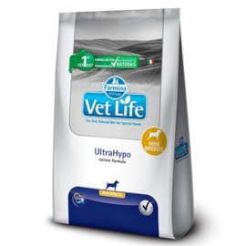 RACAO CAES VET LIFE AD ULTRAHYPO MINI 02KG