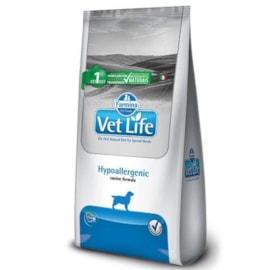 Ração Cães Vet Life Hypoallergenic 10,1KG