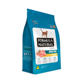 RACAO GATO FORMULA NATURAL ADULTO 1KG FRANGO