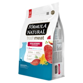Ração Gato Fórmula Natural Adulto Fresh Meat 1kg Castrado Carne