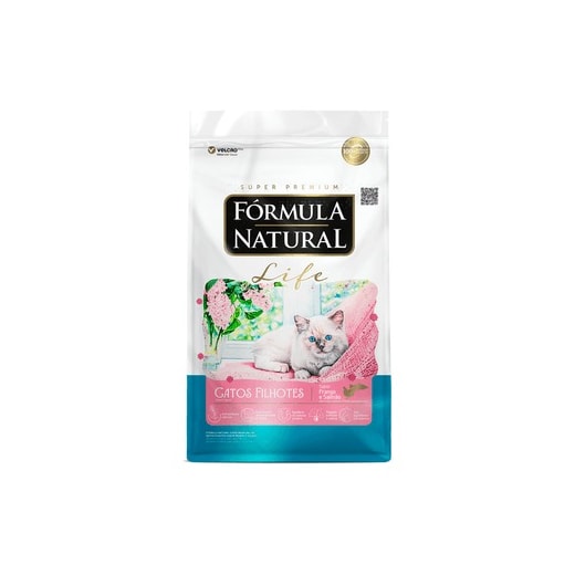 Ração Gato Fórmula Natural Filhote 1Kg Castrado Frango