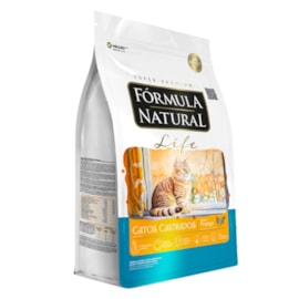 Ração Gato Formula Natural Life 10,1kg Castrado Frango