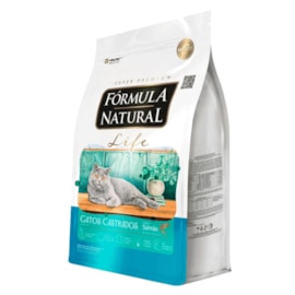 Ração Gato Formula Natural Life 10,1kg Castrado Salmão