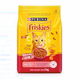 Ração Gato Friskies Adulto Delicias da Granja 03kg