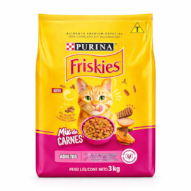 Ração Gato Friskies Adulto Mix de Carnes 03kg