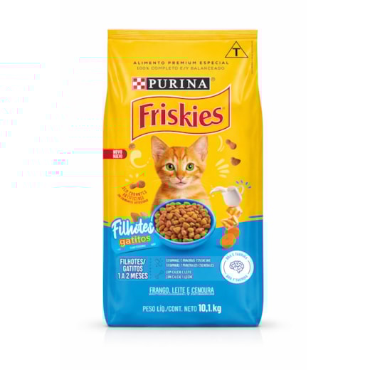 Ração Gato Friskies Filhotes Frango 10,1kg