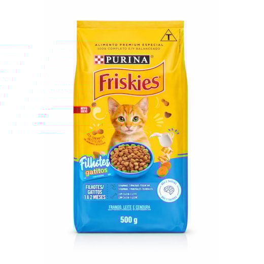 Ração Gato Friskies Filhotes Frango 500gr
