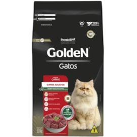 Ração Gato Golden Adulto Carne 3kg