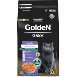 Ração Gato Golden Adulto Salmão 1kg