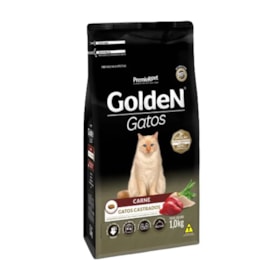 Ração Gato Golden Castrado Carne 1kg