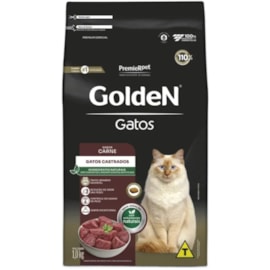Ração Gato Golden Castrado Carne 1kg