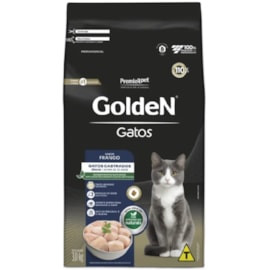 Ração Gato Golden Castrado Frango Sênior 3kg