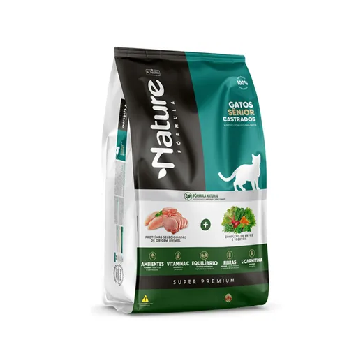 Ração Gato Nature SP Cadastro Sênior 7+ 10,1kg