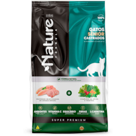 Ração Gato Nature SP Cadastro Sênior 7+ 10,1kg