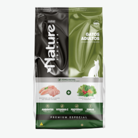 Ração Gato Nature Super Premium Adulto 3kg