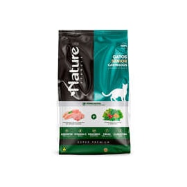Ração Gato Nature Super Premium Castrado Sênior 7+ 3kg
