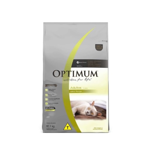 Ração Gato Optimum Adulto Frango 1kg