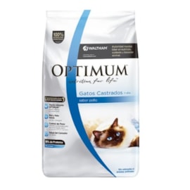 Ração Gato Optimum Castrado Carne 1kg