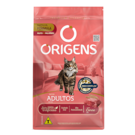 Ração Gato Origens Carne 10,1Kg