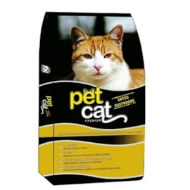 RAÇÃO GATO PET CAT CASTRADO 01KG