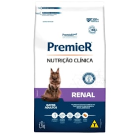 Ração Gato Premier Nutrição Clínica Renal 1,5kg