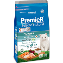 Ração Gato Premier Seleção Natural Filhote 1,5kg