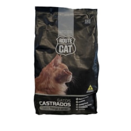 RACAO GATO ROUTE CASTRADO 01KG FRG/ARROZ