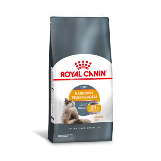 Ração Gato Royal Canin e Skin Care 1,5Kg