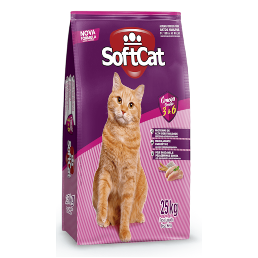 RAÇÃO GATO SOFT CAT 25KG