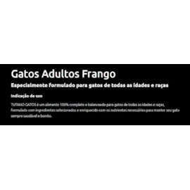 RACAO GATO TUTANO FRANGO 10,1KG