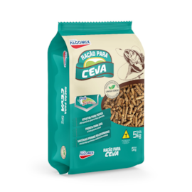 Ração Peixe Algomix Ceva Pró Sitio 05Kg Peletizada