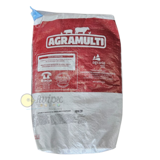 RACAO SUINO INICIAL/CRESCIMENTO 25KG AGRARIA PELETIZADA