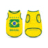 Roupa Pet Seleção Brasil Copa Do Mundo Gato e Cachorro