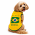 Roupa Pet Seleção Brasil Copa Do Mundo Gato e Cachorro