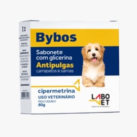 SABONETE ANTIPULGAS BYBOS DOG 80GR