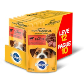 SACHE CAES PEDIGREE AD RC PEQ LEVE 12 PAGUE 10