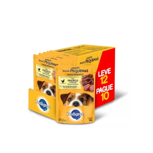 SACHE CAES PEDIGREE PROMO 100GR LEVE12 PAGUE10