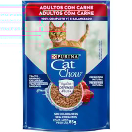 SACHE GATO CAT CHOW 85GR AD CARNE