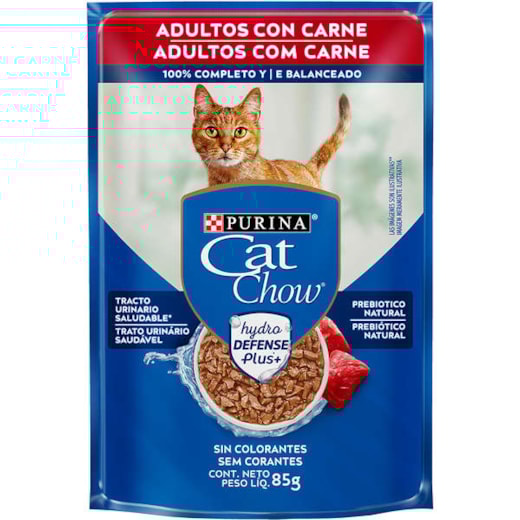 SACHE GATO CAT CHOW 85GR AD CARNE