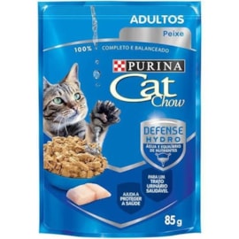 SACHE GATO CAT CHOW 85GR AD PEIXE