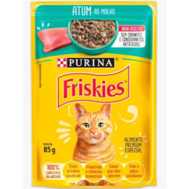 Sachê Gato Friskies 15 unidades de 85g Atum ao Molho