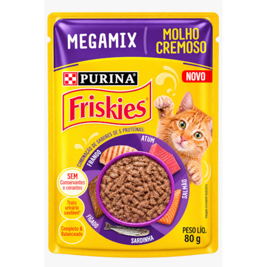 Sachê Gato Friskies 80gr Megamix