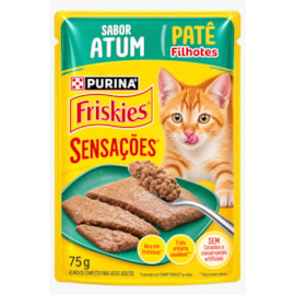 Sachê Gato Friskies Filhotes Patê Atum 75gr
